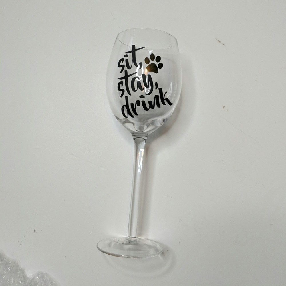 NIB Wine Glass